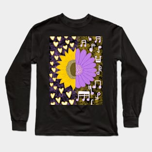 The flowers dance slowly Long Sleeve T-Shirt